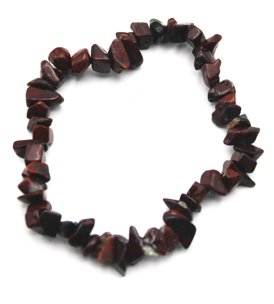 Crystal Stretch Bracelets - Breciatted Jasper image