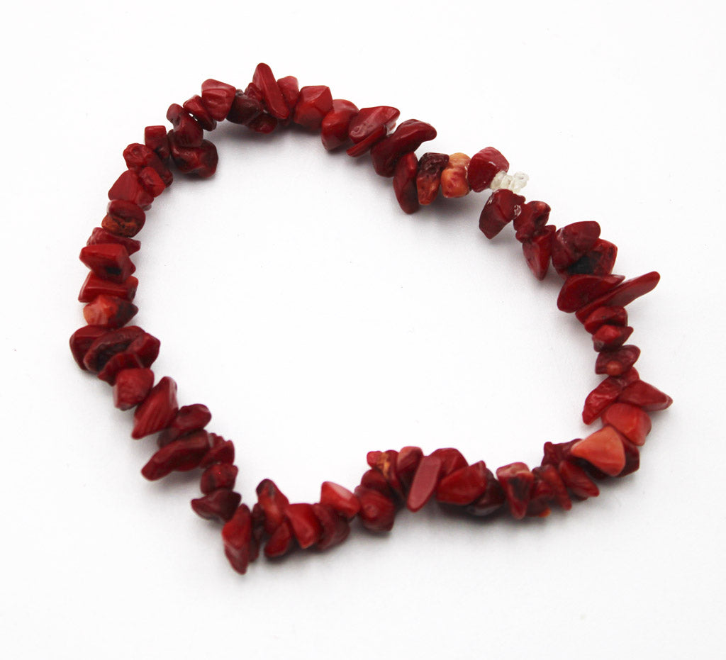 Crystal Stretch Bracelets - Bamboo Coral image