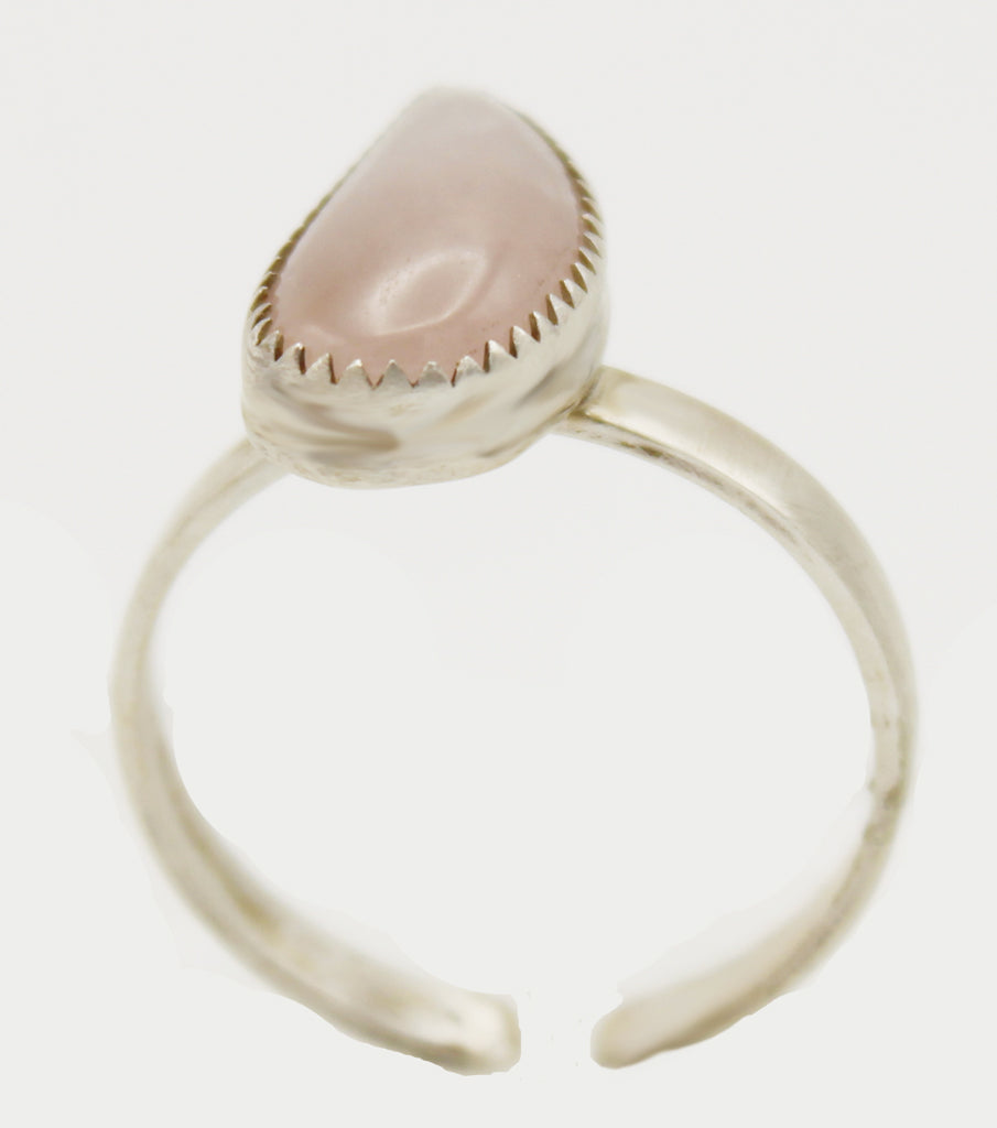 Pink Paisley Ring - White Bear Black Wolf