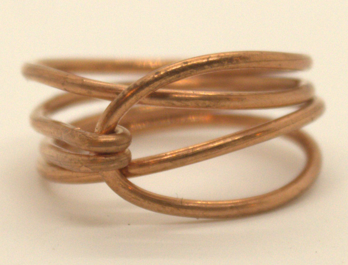 Copper Root Ring